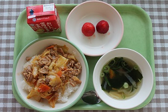 今日の給食（４月１８日）