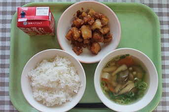 今日の給食（４月２０日）