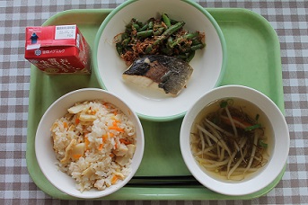 今日の給食（４月２５日）