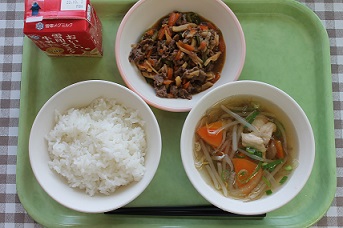 今日の給食（４月２７日）