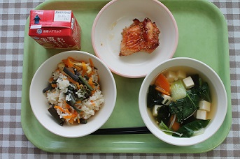 今日の給食（５月１５日）