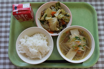 ５月１６日今日の給食