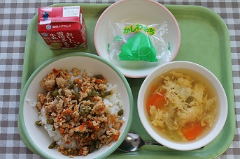 今日の給食（５月２日）