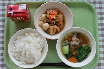 今日の給食（５月８日）