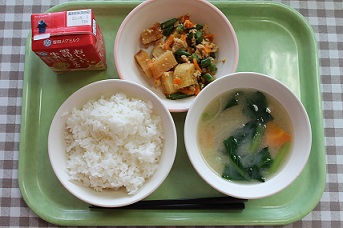 今日の給食（6月２１日）