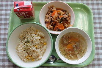 今日の給食（６月２６日）