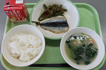 今日の給食（6月１２日）