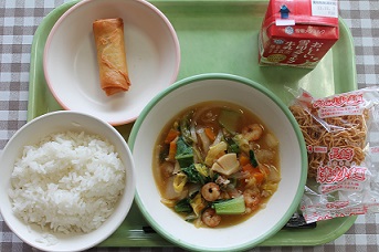 今日の給食（7月１３日）
