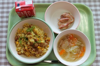 今日の給食（7月12日）