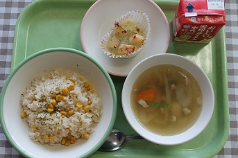 今日の給食（7月１８日）
