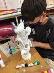 ６年図工「すてきな灯り」