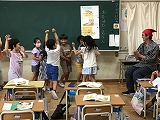 1年国語「おむすびころりん」