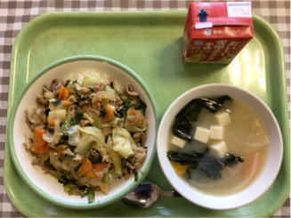 今日の給食（8月29日）