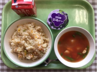 今日の給食（8月30日）