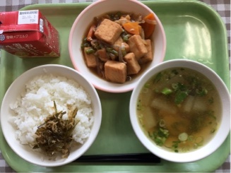 今日の給食（8月31日）