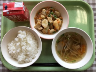 今日の給食（9月12日）
