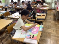 4年図工「お話の絵」