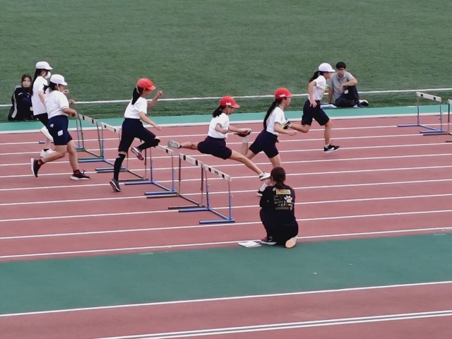 6年「陸上交歓記録会」