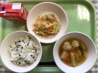 今日の給食（11月13日）