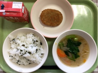 今日の給食