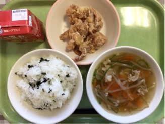 今日の給食（2月8日）