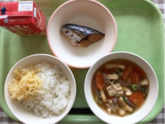 今日の給食（2月15日）