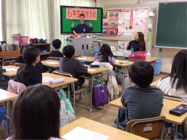 「6年生を送る会」