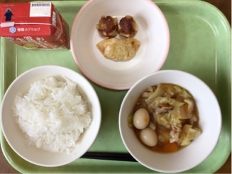 今日の給食（6月12日）
