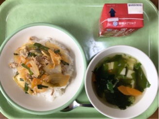 今日のきゅうしょく（7月1日）