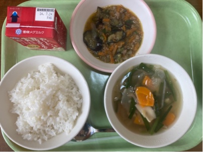 今日の給食（7月16日）