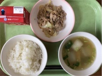 今日の給食（7月17日）