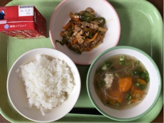今日の給食（8月29日）
