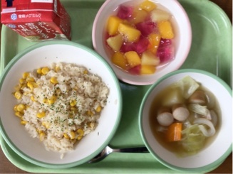今日の給食（8月30日）
