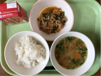 今日の給食（9月25日）