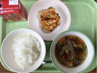 今日の給食（10月3日）