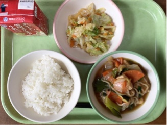 今日の給食（10月7日）