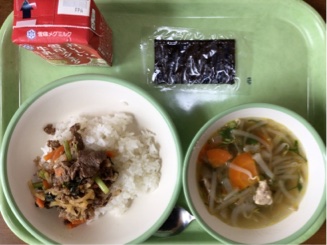 今日の給食（10月16日）