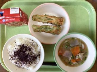 今日の給食（10月17日）