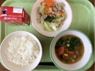 今日の給食（10月21日）