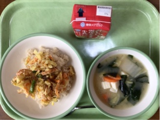 今日の給食（10月22日）