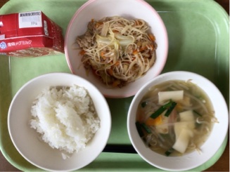 今日の給食（10月23日）