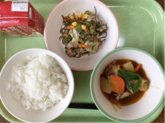 今日の給食（11月11日）