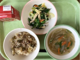 今日の給食（11月19日）