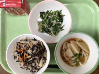 今日の給食（11月26日）