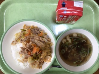 今日の給食