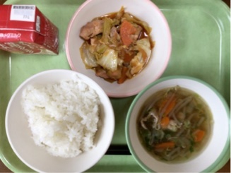 今日の給食（12月18日）
