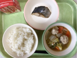 今日の給食（1月14日）