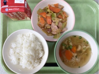 今日の給食（1月27日）
