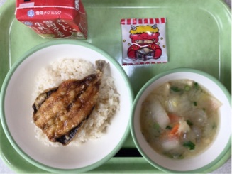 今日の給食（2月3日）