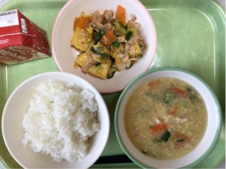 今日の給食（2月4日）